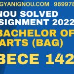 bece 142 solved assignment 2022-23 in english