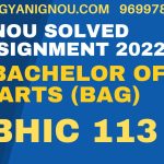 bhic 113 solved assignment 2022-23 in english