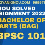 bpsc 101 solved assignment 2022-23 in english