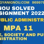mpa 11 solved assignment 2022-23 in english