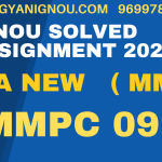 mmpc 9 solved assignment 2023