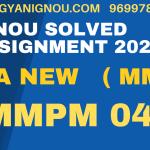 mmpm 04 solved assignment 2023