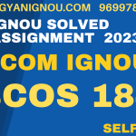 BCOS 184 solved assignment 2023