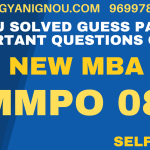 MMPO 08 important questions solved Guess paper