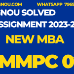 MMPC 02 solved assignment 2023-24