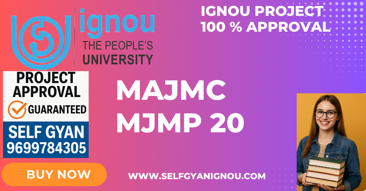 IGNOU MAJMC PROJECT