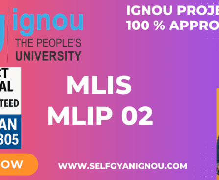 IGNOU MLIS PROJECT