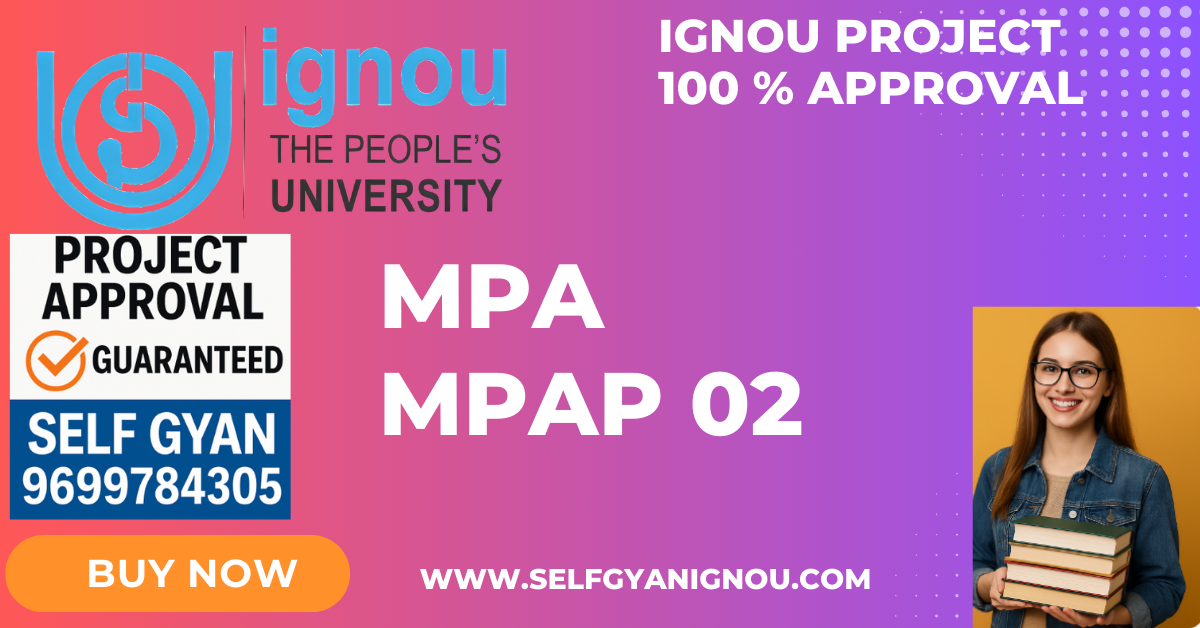 IGNOU MPA PROJECT