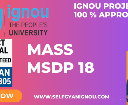 IGNOU MASS PROJECT