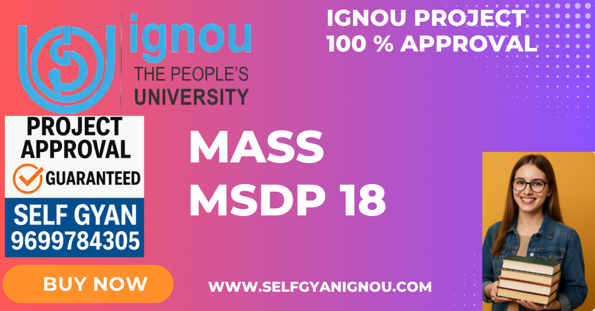 IGNOU MASS PROJECT